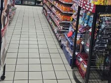Gas Station, Business Only: Convenience store aisle
