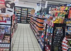 Gas Station, Drive-Thru: Snack aisle