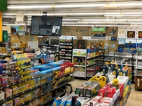 Gas Station, Oklahoma City: Sales floor