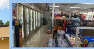 Gas Station, Reopening Near Tyler: Convenience store aisle
