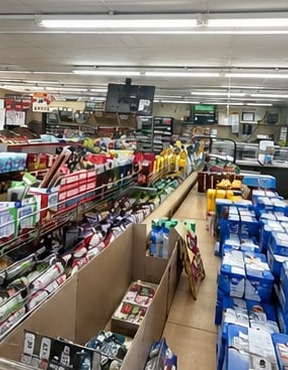 Gas Station with Kitchen, Oklahoma: Sales floor