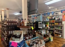 Liquor Store with Real Estate: Sales floor