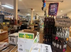 Liquor Store with Real Estate: Store interior